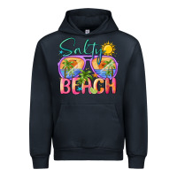Navy salty beach Urban Hoodie - MaliasSmallBusiness