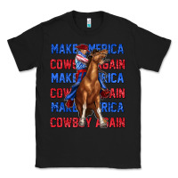 Black make america cowboy again Classic Tee - texasbilliewilder