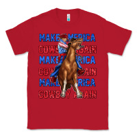 Red make america cowboy again Classic Tee - texasbilliewilder