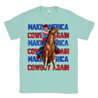Seafoam make america cowboy again Classic Tee - texasbilliewilder