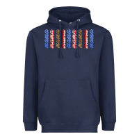 Navy american mama libbey glass Heavyweight Hoodie - HRA Design Shop