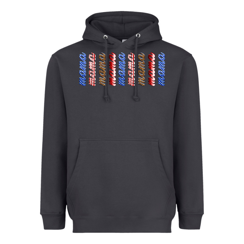 American Mama Libbey Glass Heavyweight Hoodie by HRA Design Shop | Teevron