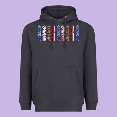 American Mama Libbey Glass Heavyweight Hoodie Designed By Hra Design Shop