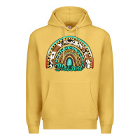 Antique Gold blessed western rainbow Premium Hoodie - Jasminsmagicworld