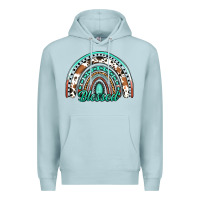Blue Mist blessed western rainbow Premium Hoodie - Jasminsmagicworld