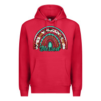 Cardinal blessed western rainbow Premium Hoodie - Jasminsmagicworld