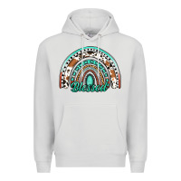 Dove Grey blessed western rainbow Premium Hoodie - Jasminsmagicworld