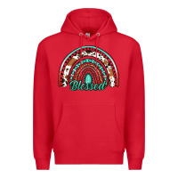 Red blessed western rainbow Premium Hoodie - Jasminsmagicworld