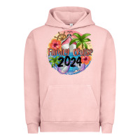 Pigment Salmon family cruise 2024 Urban Hoodie - MaliasSmallBusiness