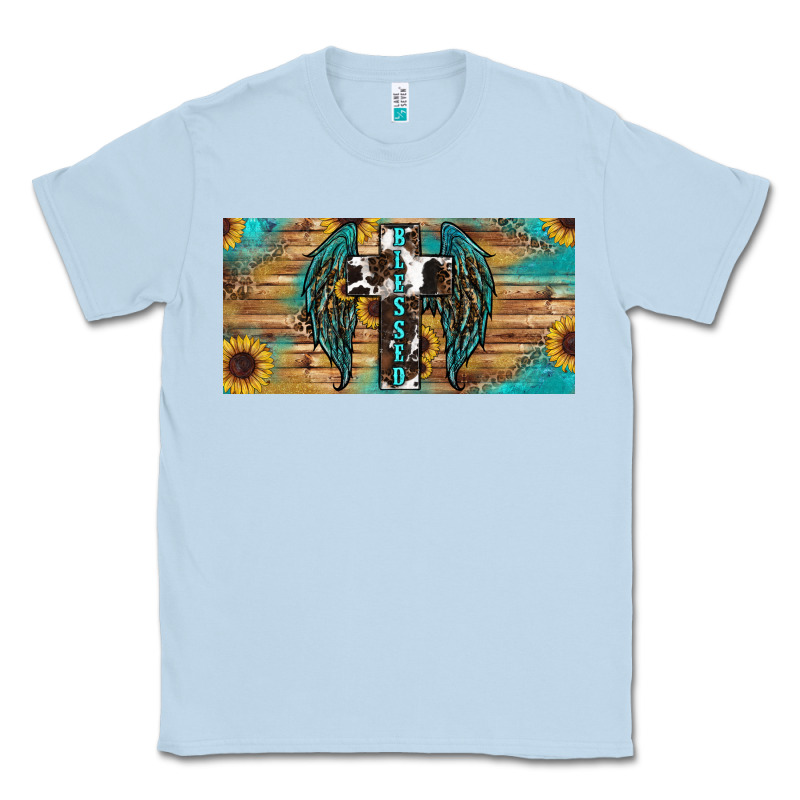 Blessed Cros Sunflowers Classic Tee by RanaPortraitStore | Teevron