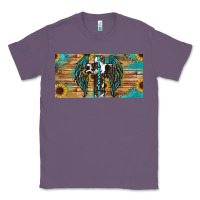 Lavender Blessed cros sunflowers Classic Tee - RanaPortraitStore