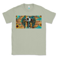 Matcha Blessed cros sunflowers Classic Tee - RanaPortraitStore