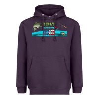 Plum reely awesome dad  libbey glass Heavyweight Hoodie - HRA Design Shop