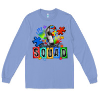 Colony Blue soccer support squad autism Long Sleeve Tee - Zillion Design Studio