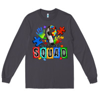 Smoke soccer support squad autism Long Sleeve Tee - Zillion Design Studio