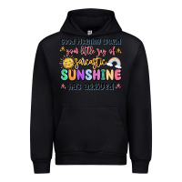 Black good morning world your little ray of sarcastic Urban Hoodie - MaliasSmallBusiness
