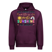 Mauve Wine good morning world your little ray of sarcastic Urban Hoodie - MaliasSmallBusiness