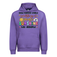 Tulip good morning world your little ray of sarcastic Urban Hoodie - MaliasSmallBusiness
