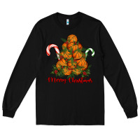 Black Merry Christmas Basketball Long Sleeve Tee - RanaPortraitStore