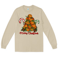 Mushroom Merry Christmas Basketball Long Sleeve Tee - RanaPortraitStore