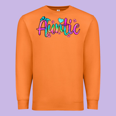 Auntie Premium Sweatshirt Designed By Jahusdesignshop