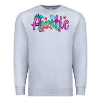 Heather Grey auntie Premium Sweatshirt - JahusDesignShop