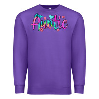 Purple auntie Premium Sweatshirt - JahusDesignShop