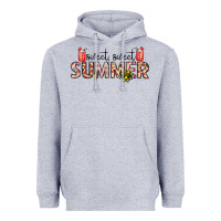 Heather Grey sweet sweet summer Heavyweight Hoodie - CowhideDigitalArt