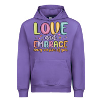 Tulip love and embrace every version of you Urban Hoodie - MaliasSmallBusiness