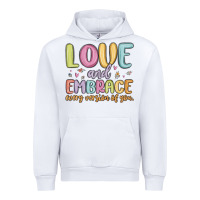White love and embrace every version of you Urban Hoodie - MaliasSmallBusiness