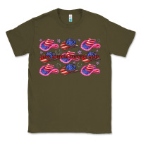 Army Green make america western again Classic Tee - texasbilliewilder