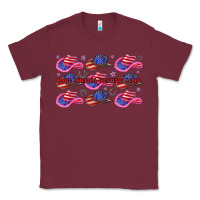 Burgundy make america western again Classic Tee - texasbilliewilder