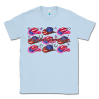 Dusty Blue make america western again Classic Tee - texasbilliewilder