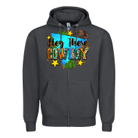 Smoke hey there cowboy Zipper Hoodie - Zillion Design Studio