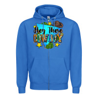 True Royal hey there cowboy Zipper Hoodie - Zillion Design Studio