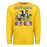 Lemon happy easter heifer's Premium Sweatshirt - AdoDesignShop