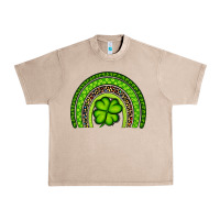 French Oak St. Patrick's Day Shamrock Rainbow Urban Heavy Tee - Artiststas