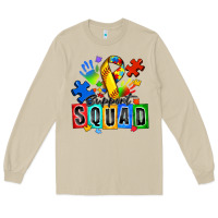 Mushroom softball support squad autism Long Sleeve Tee - Zillion Design Studio