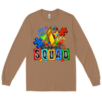 Toasted Coconut softball support squad autism Long Sleeve Tee - Zillion Design Studio