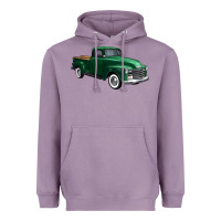 Lavender western green truck right 34 view 1 Heavyweight Hoodie - FaDigitalArtStudio