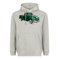 Moon Dust western green truck right 34 view 1 Heavyweight Hoodie - FaDigitalArtStudio