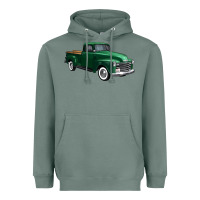 Sage western green truck right 34 view 1 Heavyweight Hoodie - FaDigitalArtStudio