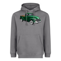 Storm western green truck right 34 view 1 Heavyweight Hoodie - FaDigitalArtStudio