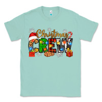 Seafoam christmas crew Classic Tee - Zillion Design Studio