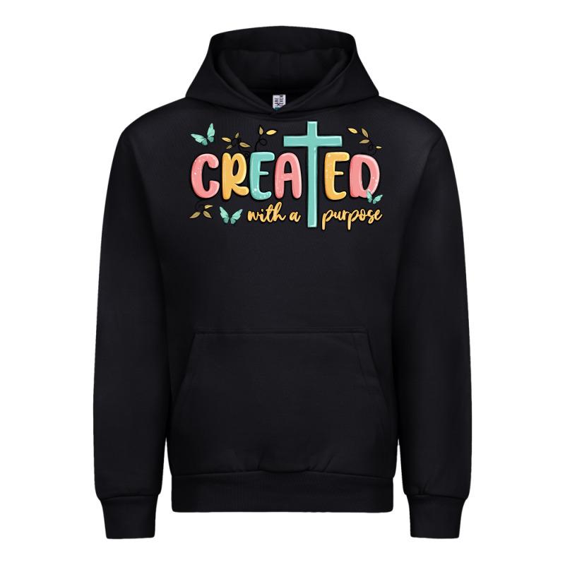 Created With A Purpose Urban Hoodie by MaliasSmallBusiness | Teevron