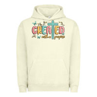 Pigment Pistachio created with a purpose Urban Hoodie - MaliasSmallBusiness