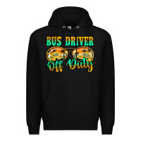 Black bus driver off duty Premium Hoodie - Jasminsmagicworld