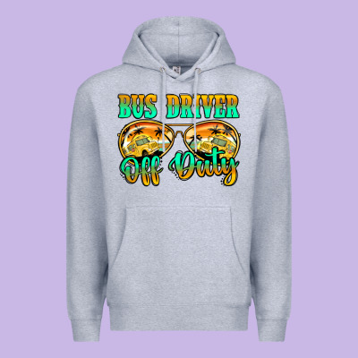 Bus Driver Off Duty Premium Hoodie Designed By Jasminsmagicworld