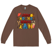 Chestnut little brother biggest fan Long Sleeve Tee - AdoDesignShop