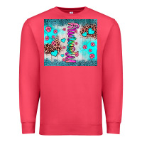 Cardinal mommy leopard turquoise Premium Sweatshirt - JahusDesignShop